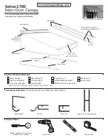 Preview for 1 page of NuImage Series 2700 Assembly And Installation Instructions