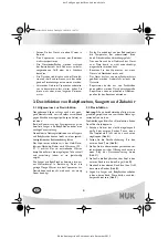 Preview for 8 page of NUK 10.251.010 Operating Instructions Manual