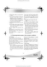 Preview for 15 page of NUK 10.251.010 Operating Instructions Manual