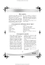 Preview for 17 page of NUK 10.251.010 Operating Instructions Manual