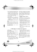 Preview for 20 page of NUK 10.251.010 Operating Instructions Manual