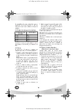 Preview for 30 page of NUK 10.251.010 Operating Instructions Manual