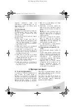 Preview for 41 page of NUK 10.251.010 Operating Instructions Manual