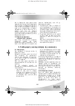 Preview for 43 page of NUK 10.251.010 Operating Instructions Manual