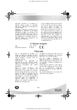 Preview for 44 page of NUK 10.251.010 Operating Instructions Manual