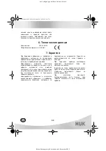 Preview for 56 page of NUK 10.251.010 Operating Instructions Manual