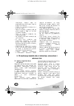 Preview for 58 page of NUK 10.251.010 Operating Instructions Manual