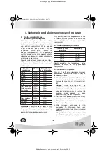 Preview for 60 page of NUK 10.251.010 Operating Instructions Manual