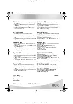 Preview for 68 page of NUK 10.251.010 Operating Instructions Manual