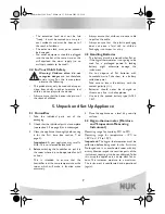 Preview for 11 page of NUK 10.749.057 Operating Instructions Manual