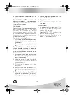 Preview for 14 page of NUK 10.749.057 Operating Instructions Manual