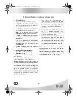 Preview for 22 page of NUK 10.749.057 Operating Instructions Manual