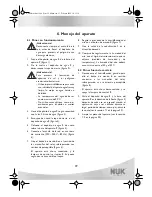 Preview for 23 page of NUK 10.749.057 Operating Instructions Manual