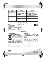 Preview for 26 page of NUK 10.749.057 Operating Instructions Manual