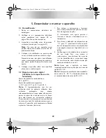 Preview for 33 page of NUK 10.749.057 Operating Instructions Manual