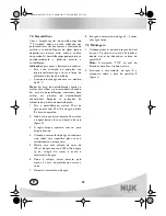 Preview for 36 page of NUK 10.749.057 Operating Instructions Manual