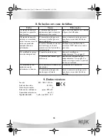 Preview for 37 page of NUK 10.749.057 Operating Instructions Manual