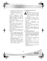 Preview for 43 page of NUK 10.749.057 Operating Instructions Manual