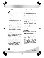 Preview for 46 page of NUK 10.749.057 Operating Instructions Manual