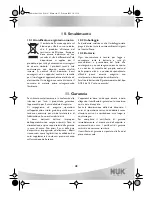 Preview for 49 page of NUK 10.749.057 Operating Instructions Manual