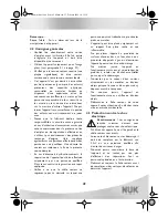 Preview for 53 page of NUK 10.749.057 Operating Instructions Manual