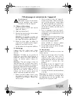 Preview for 57 page of NUK 10.749.057 Operating Instructions Manual