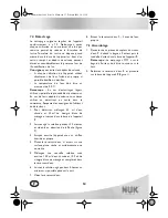 Preview for 58 page of NUK 10.749.057 Operating Instructions Manual