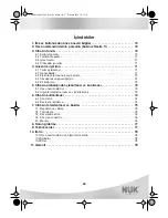 Preview for 73 page of NUK 10.749.057 Operating Instructions Manual