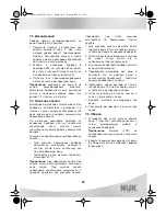 Preview for 91 page of NUK 10.749.057 Operating Instructions Manual