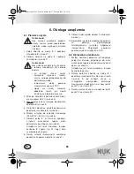 Preview for 100 page of NUK 10.749.057 Operating Instructions Manual