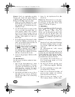 Preview for 112 page of NUK 10.749.057 Operating Instructions Manual