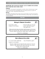 Preview for 8 page of NUK 62109 User Manual And  Recipe Book