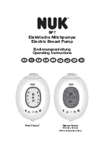 NUK BP7 First Choice+ Operating Instructions Manual preview
