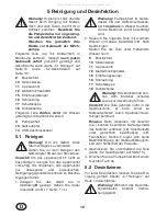 Preview for 12 page of NUK BP7 Series Operating Instructions Manual