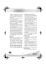 Preview for 10 page of NUK e-Motion Operating Instructions Manual