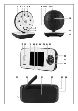 Предварительный просмотр 3 страницы NUK Eco Control Video Display 550VD Operating Instructions Manual