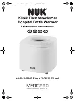 NUK MEDICPRO 10.256.467 Operating Instructions Manual preview
