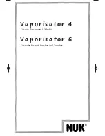 Предварительный просмотр 1 страницы NUK Vaporisator 4 Instructions For Use Manual