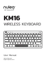 Nulaxy Nulea KM16 User Manual preview