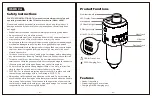 Предварительный просмотр 3 страницы Nulaxy NX09 User Manual