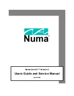 Предварительный просмотр 1 страницы Numa NumaLink-3.0 User'S Manual And Service Manual