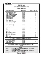 Предварительный просмотр 22 страницы Numa Patriot RC50 Care & Maintenance Instructions