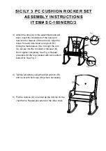 Предварительный просмотр 3 страницы NUMARK INDUSTRIES COMPANY SC-160NERC/3 Assembly Instructions