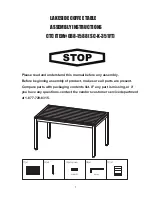 Предварительный просмотр 1 страницы Numark 088-1588 Assembly Instructions