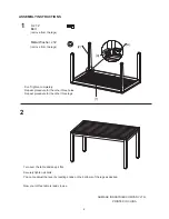 Предварительный просмотр 2 страницы Numark 088-1588 Assembly Instructions