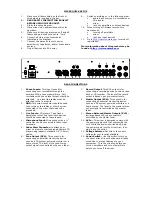 Предварительный просмотр 3 страницы Numark 200FX MKII Quick Start Owner'S Manual