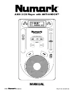 Предварительный просмотр 1 страницы Numark AXIS 2 Manual