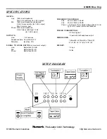 Предварительный просмотр 7 страницы Numark BLUE DOG DM905 User Manual