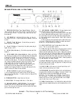 Preview for 8 page of Numark CDN-12 Operating Manual