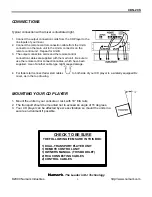 Предварительный просмотр 5 страницы Numark CDN-20S Operating Manual